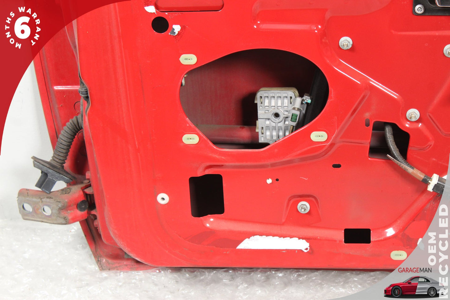 2002-2005 Ford Thunderbird Front Right Side Door Shell Red 1W6Z7620124AA OEM