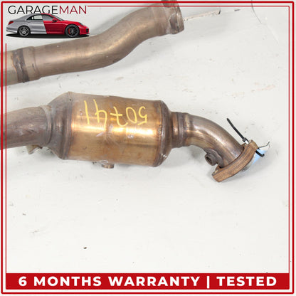 2012-2018 Mercedes CLS63 E63 AMG Exhaust Muffler Resonator Pipe Set OEM