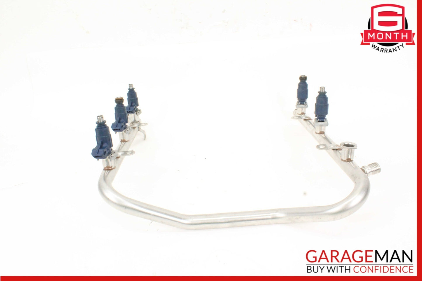 1998-2005 Mercedes-Benz ML320 W163 Fuel Rail w/ Injectors 1120700595