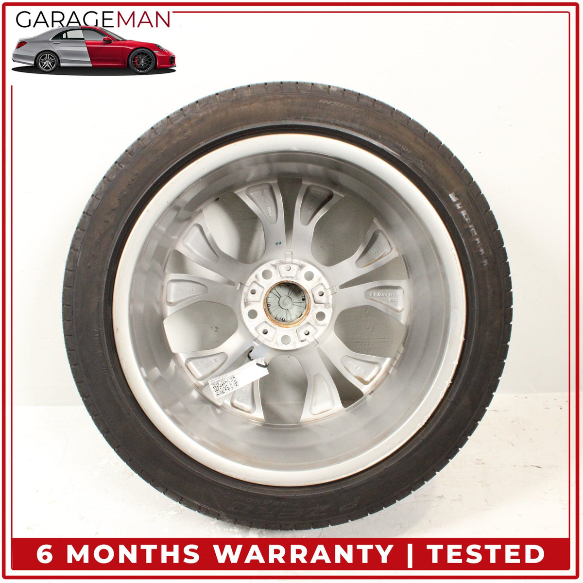 2011-2018 BMW X3 X4 F25 F26 Front or Rear Wheel Rim w/ Pirelli Tire 6862890 OEM