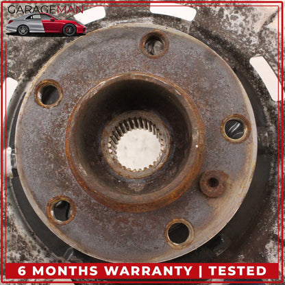 2007-2013 BMW X5 E70 4WD 3.0L Rear Left Spindle Knuckle Wheel Hub w/ Shield OEM