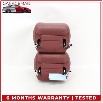 2019-2025 BMW 330i Front Left and Right Side Seat Head Rest Red 52107478116 OEM