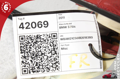 2007-2013 BMW 335is 328i Front Right Side Top Upper Seat Cushion Red 7253094 OEM