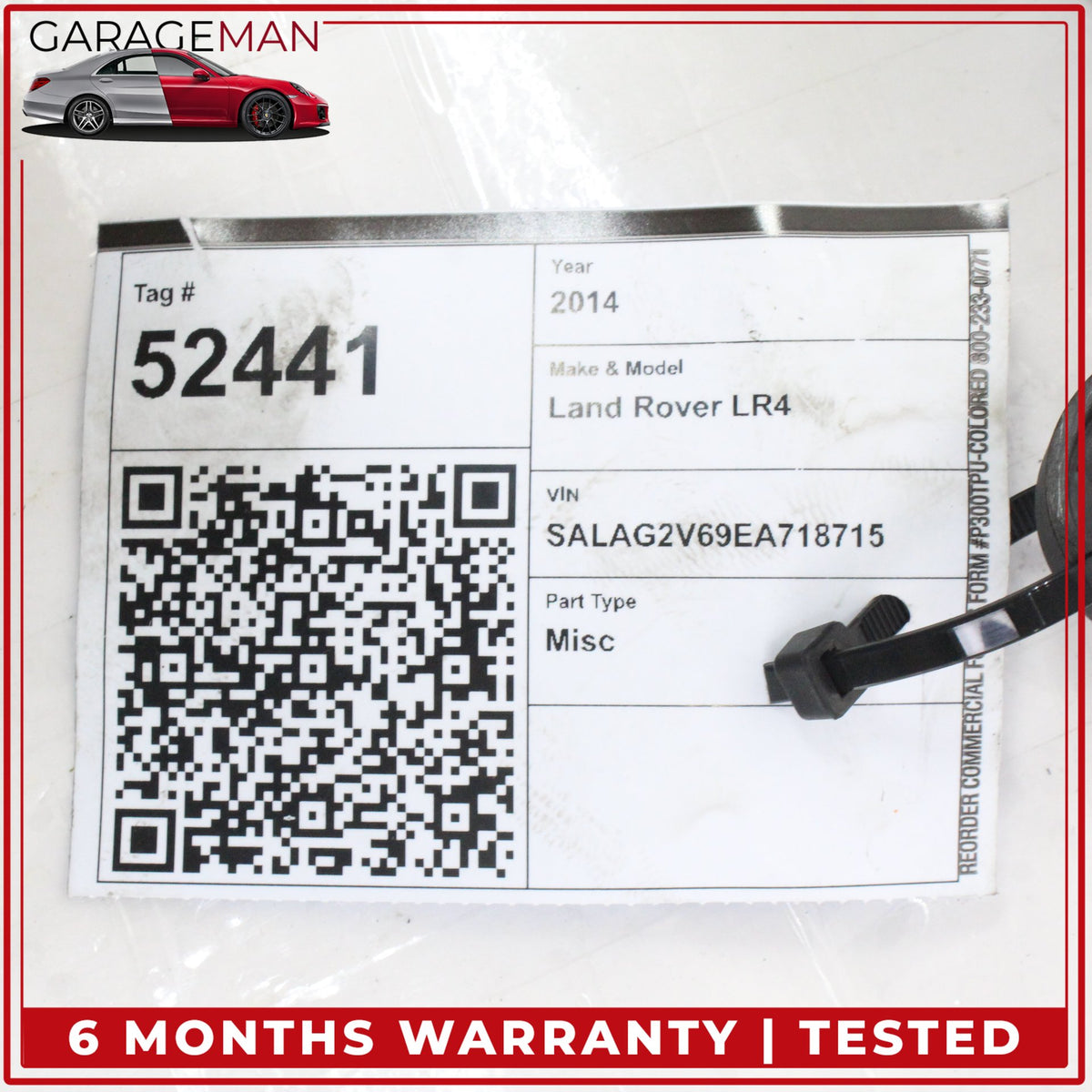 2010-2016 Land Rover LR4 L319 SUV Fuel Vapor Charcoal Canister AH229D653AA OEM