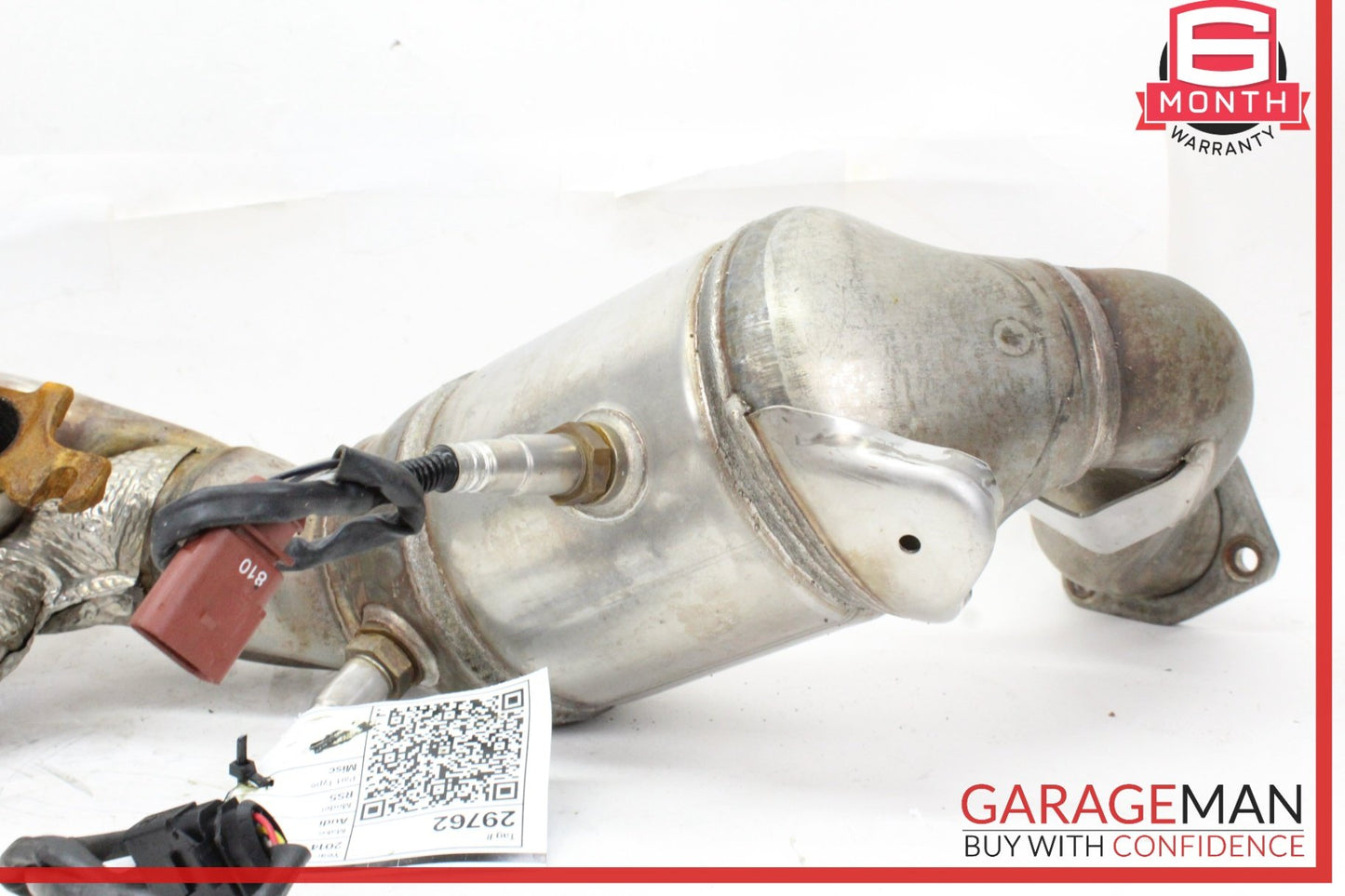 2013-2015 Audi RS5 Left Driver Side Exhaust Manifold Catalytic Converter OEM