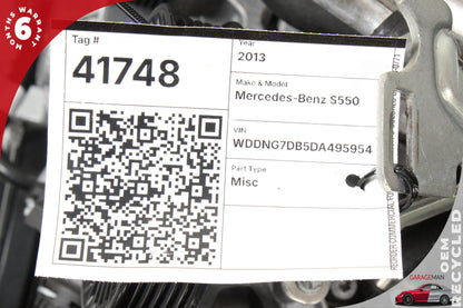 11-19 Mercedes W221 S550 GL550 RWD 278.932 4.6L Engine Motor Assembly OEM 137K
