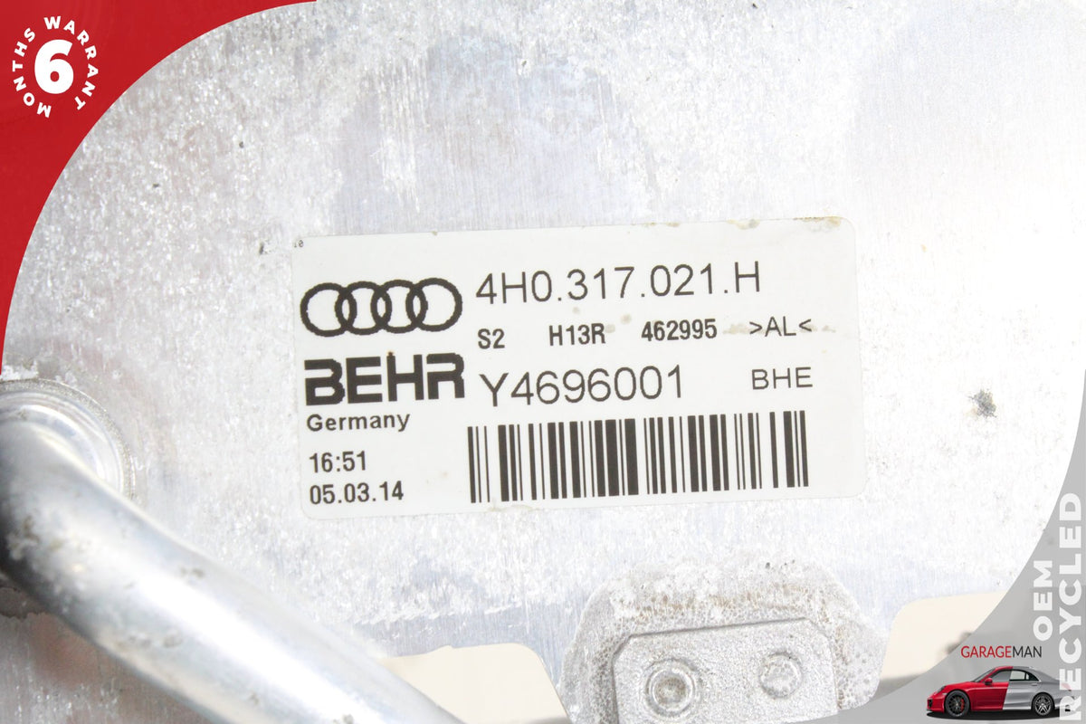 2012-2017 Audi A6 Sedan Transmission Oil Cooler 4H0317021H