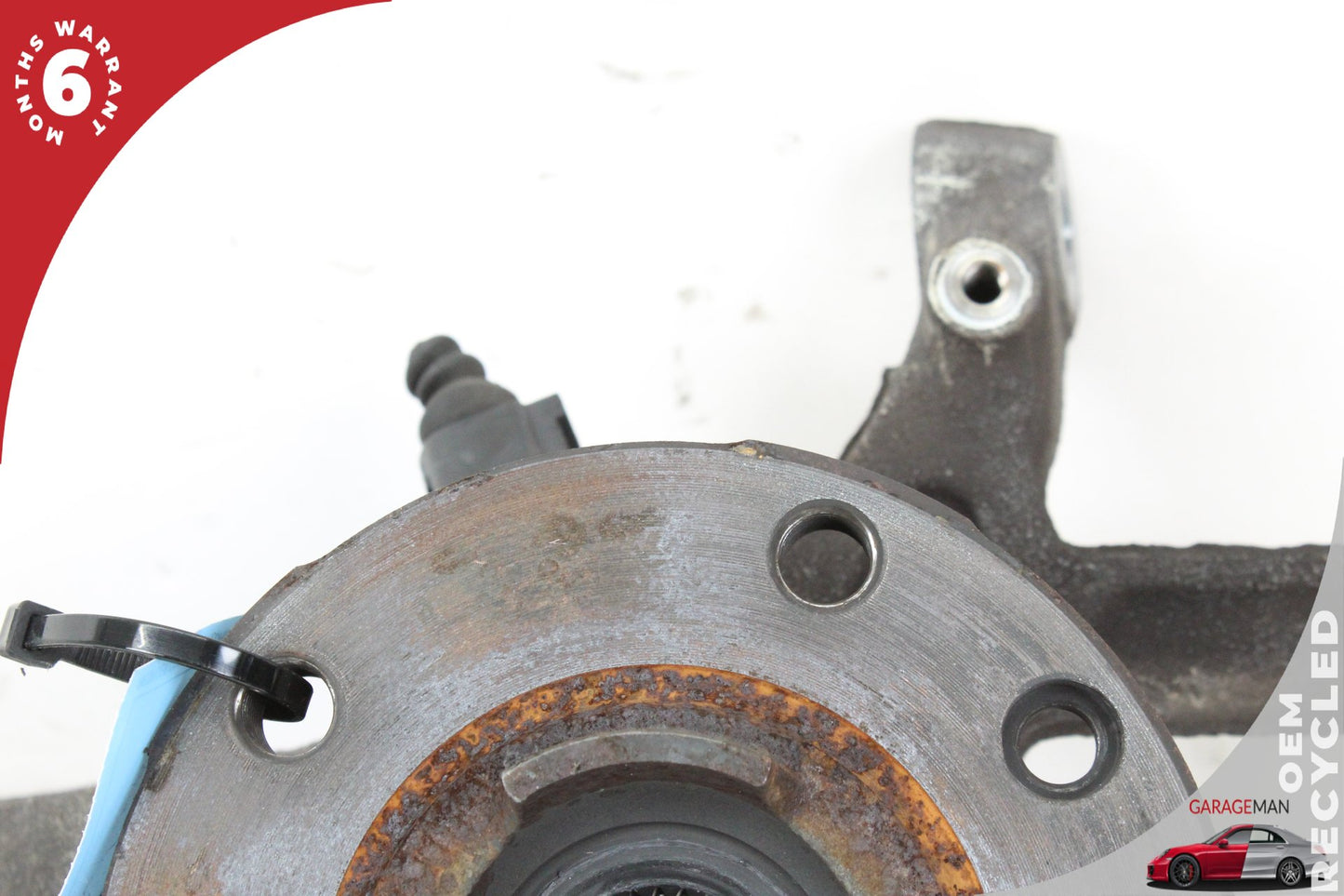2003-2010 Audi Q7 Front Left Side Spindle Knuckle Wheel Hub 7L0407257A OEM