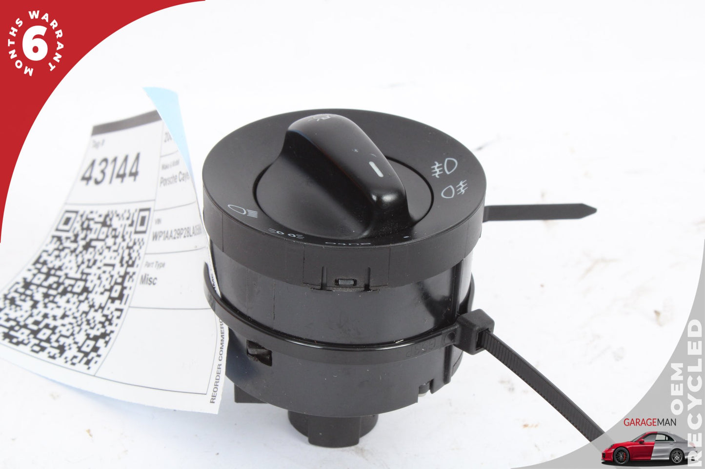 2003-2010 Porsche Cayenne 955 957 Headlight Head Light Control Switch OEM