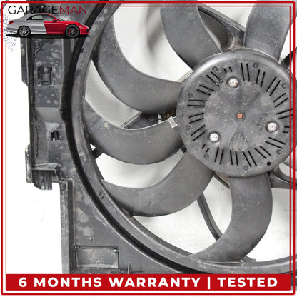 2014-2018 BMW 328d Engine Radiator Cooling Fan Motor Assembly 7640512
