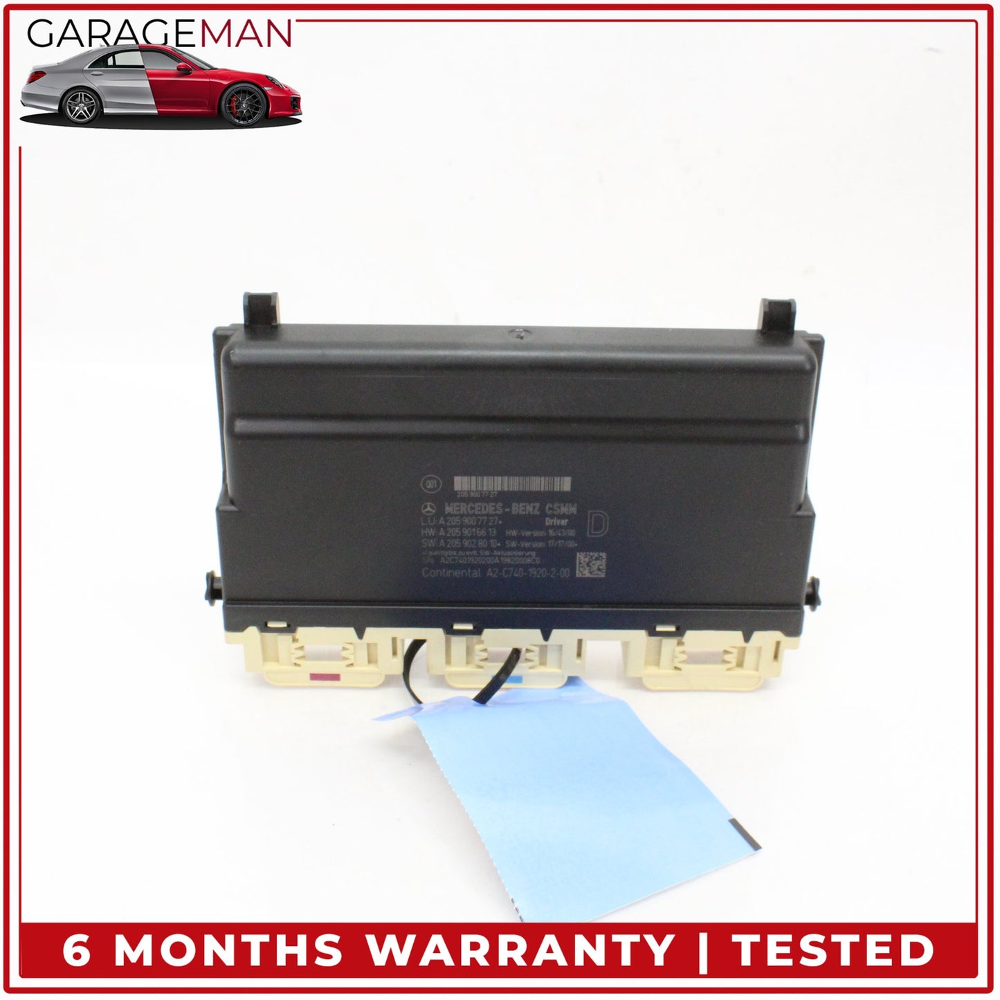 2015-2023 Mercedes W205 C300 C43 Front Left Seat Control Module 2059006402 OEM