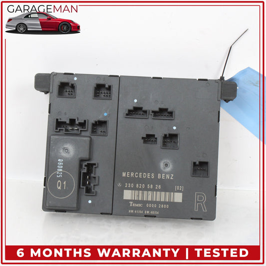 2003-2012 Mercedes R230 SL500 Front Right Side Door Control Module Unit OEM