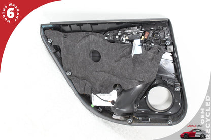 2012-2018 Audi A6 Rear Right Passenger Side Interior Door Panel 4G0867222 OEM