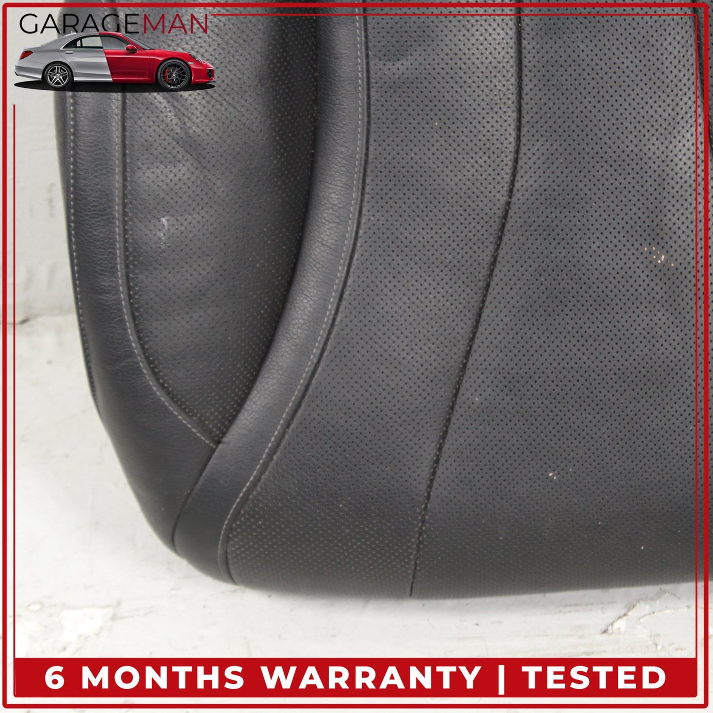 2014-2017 Mercedes W222 S550e Front Right Lower Bottom Seat Cushion Black OEM