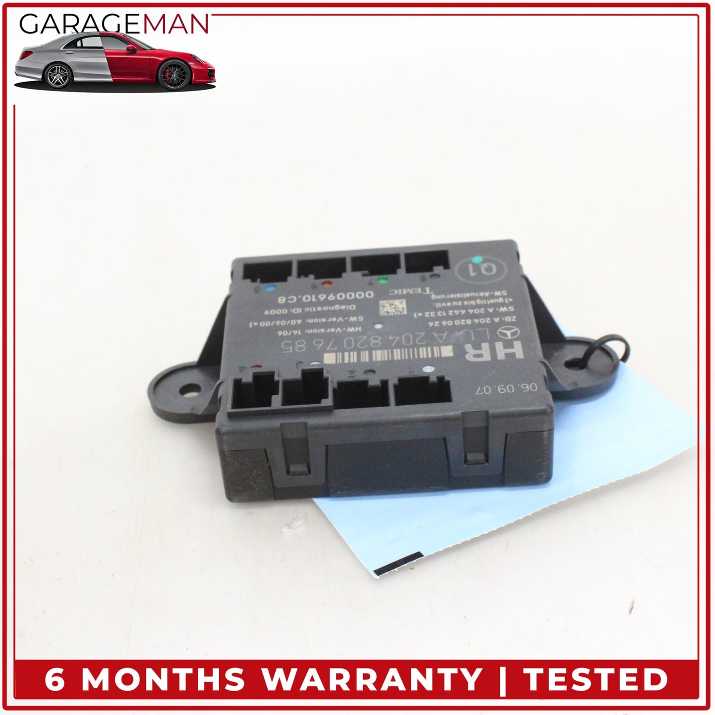 2008-2018 Mercedes-Benz C300 w204 Sedan Rear Right Passenger Side Door Control Module 2048207685 OEM