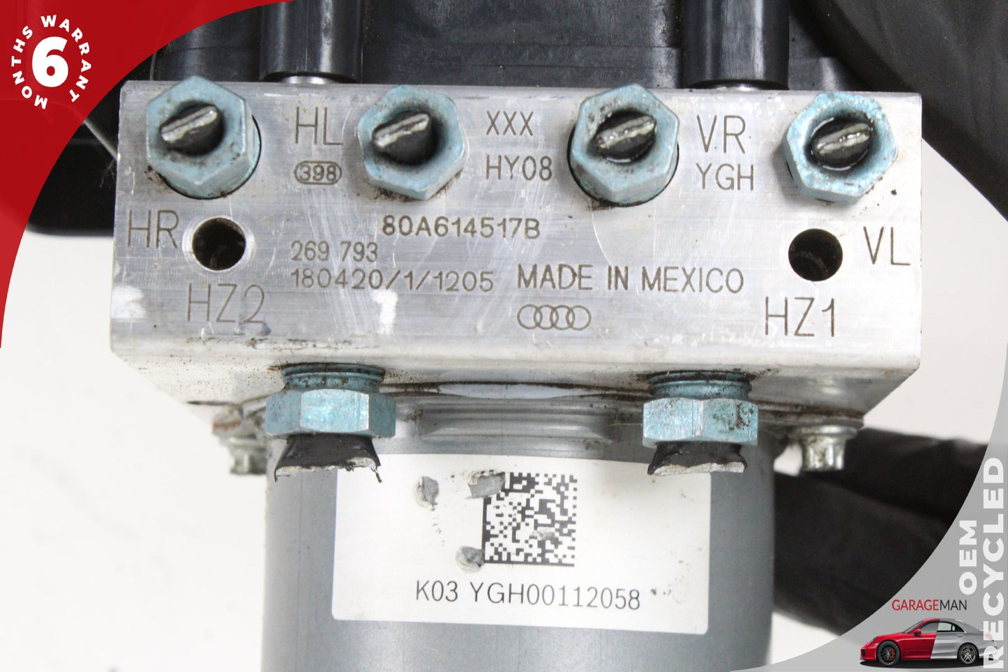 16-20 Audi SQ5 8R SUV ABS Anti Lock Brake Pump Module 80A907379