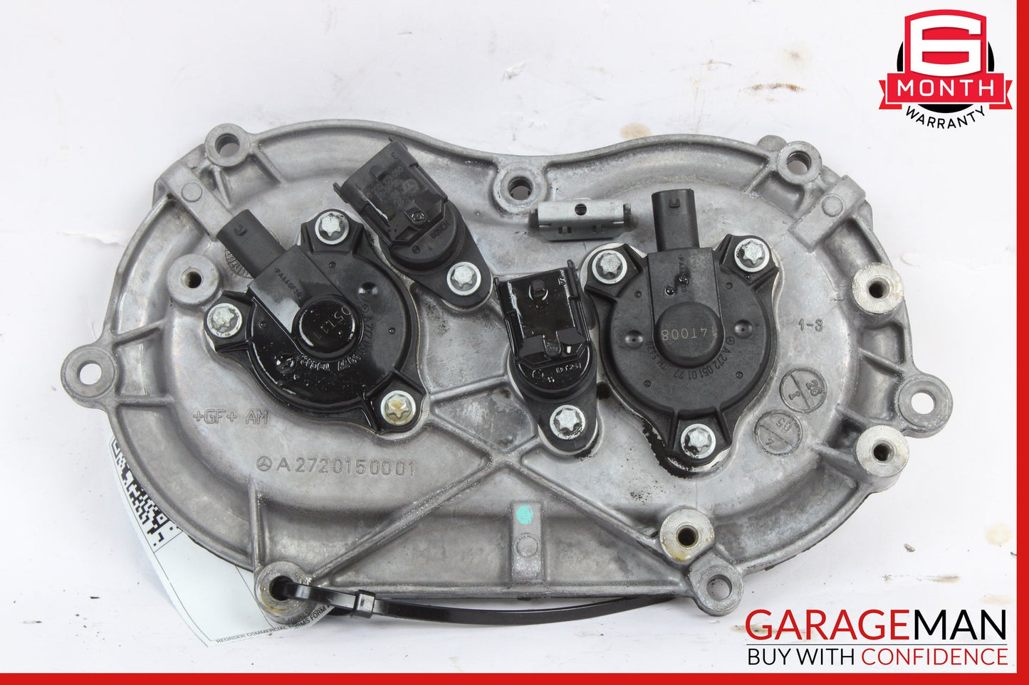 2005-2013 Mercedes W209 CLK350 Front Left Engine Timing Chain Cover Plate OEM