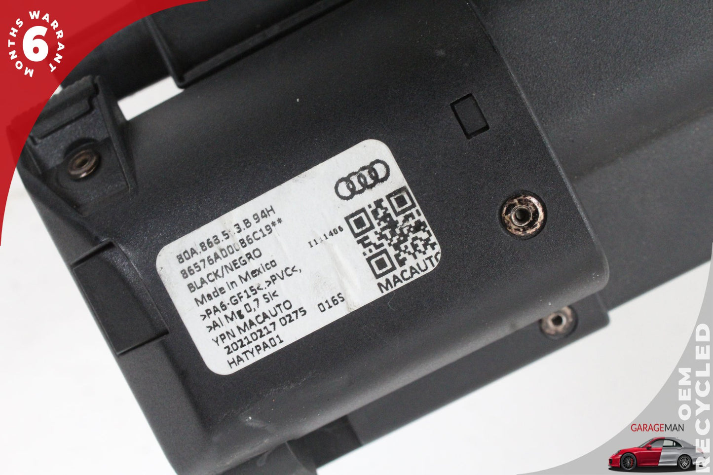 2018-2024 Audi Q5 Rear Trunk Cargo Security Curtain Shade Cover 86576A00086C19