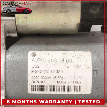 2014-2020 Mercedes W117 CLA250 GLA250 Engine Motor Starter 6459060800 OEM