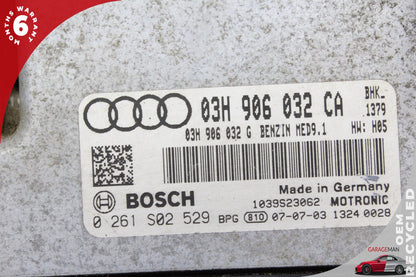 2007-2009 Audi Q7 Engine Control Module ECU ECM 03H906032CA OEM