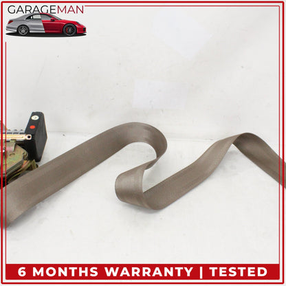 1997-2003 Jaguar XK8 XKR Front Left Driver Side Seat Belt Beige HJA7055AB OEM