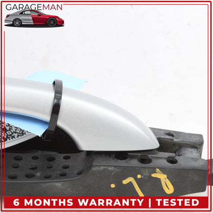 2017-2024 Audi Q7 Rear Left Side Exterior Door Handle Silver 4M0837885A OEM