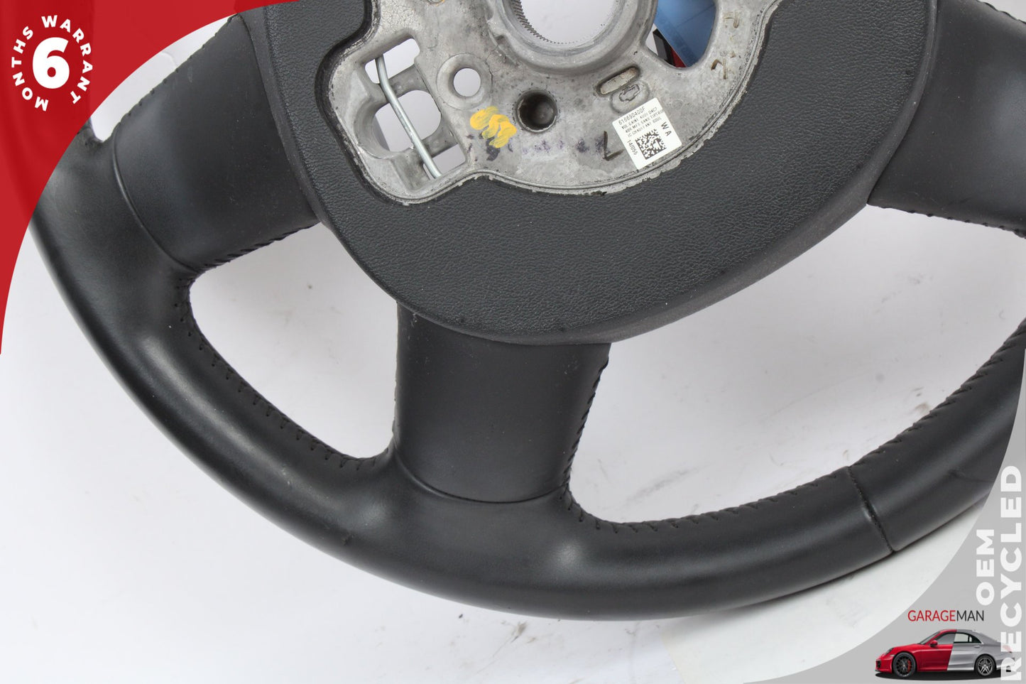 2012-2018 Audi A6 A7 S6 S7 Front Left Side Steering Wheel Black 4G0419091N OEM