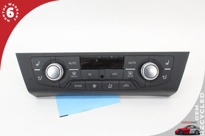 2012-2018 Audi A7 Front A/C AC Temperature Climate Control Panel 4G0820043L OEM