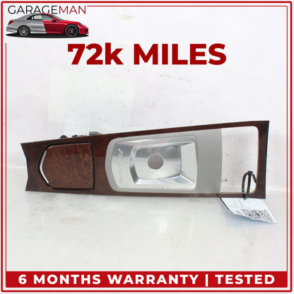 2010-2016 Porsche Panamera 970 Front Center Console Trim Cover Panel Wood OEM