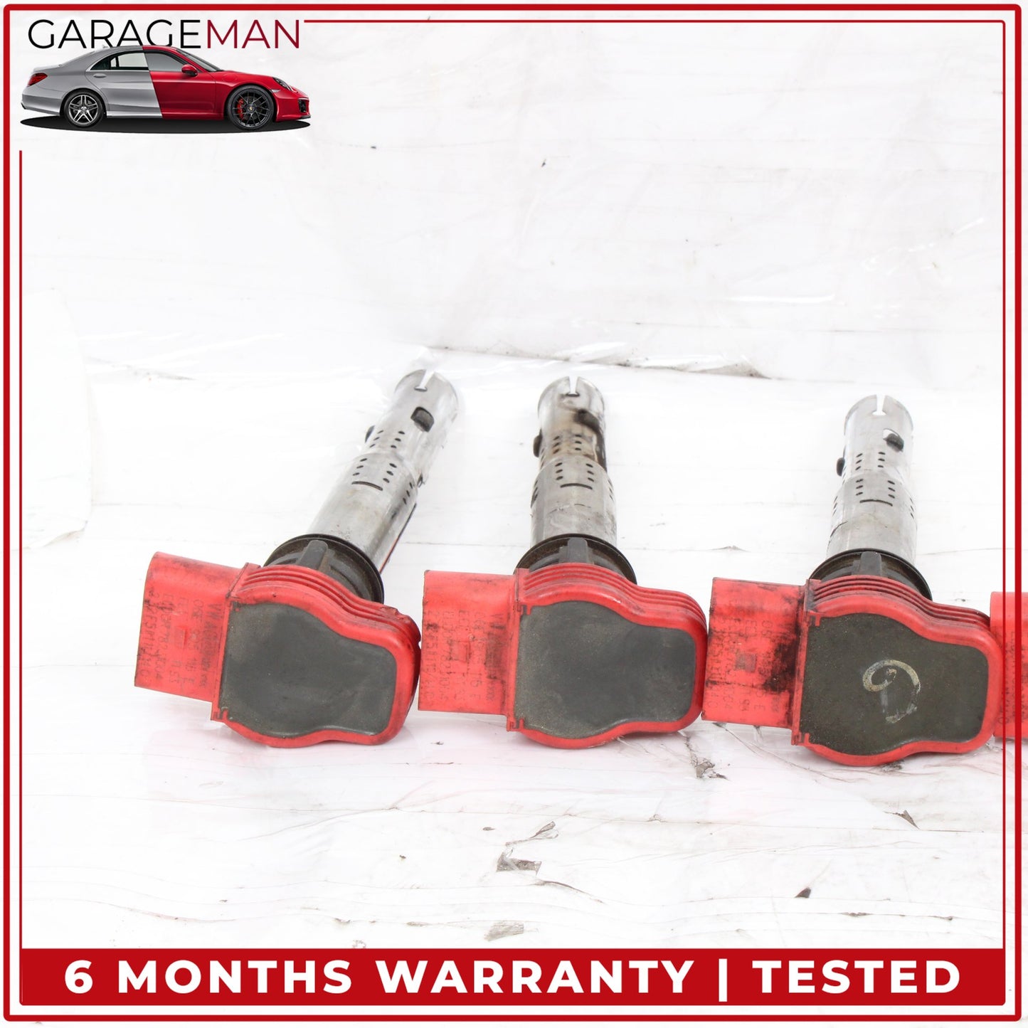2005-2019 Audi A6 A7 A8 Quattro Ignition Coils Set of 6 Pc 06E905115 OEM