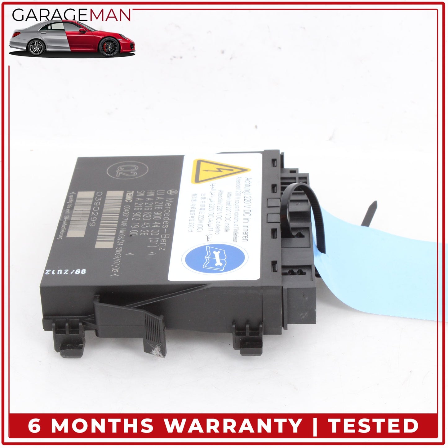 2010-2014 Mercedes W216 CL550 Front Left or Right Seat Contour Control Module