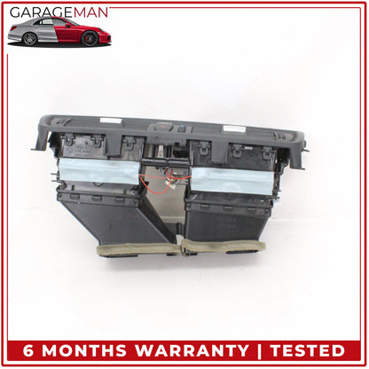 2011-2016 BMW 550i Center Dash AC Air Vent w/ Hazard Light Control Switch OEM