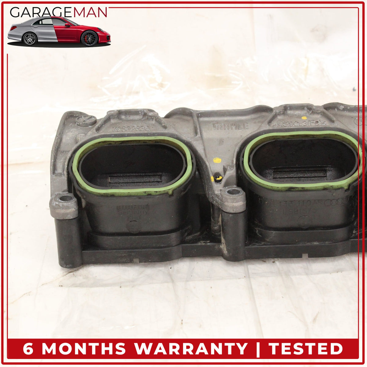 2010-2018 Audi A6 A7 3.0L Engine Left Side Lower Intake Manifold 06E133340E OEM