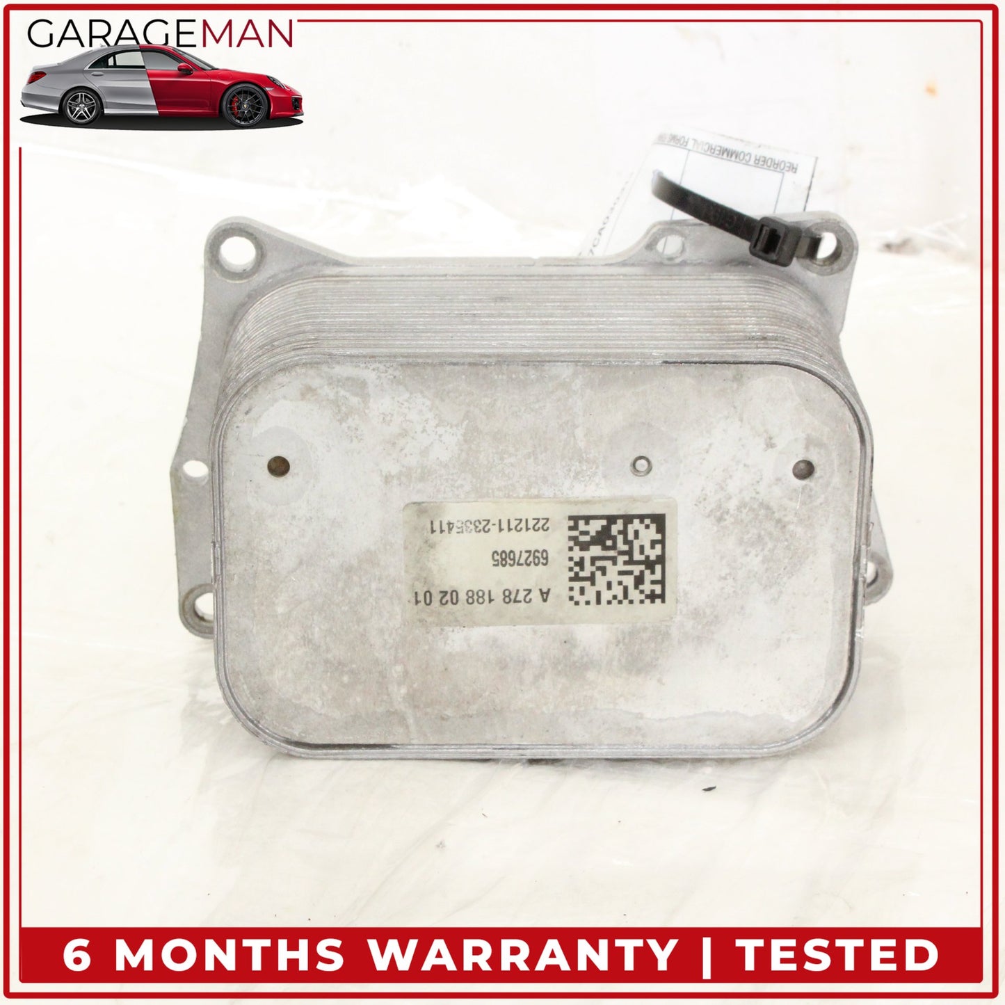 2011-2018 Mercedes W216 CL550 GL450 S550 Engine Oil Cooler 2781880201 OEM