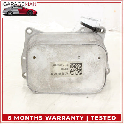 2011-2018 Mercedes W216 CL550 GL450 S550 Engine Oil Cooler 2781880201 OEM