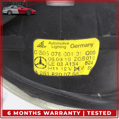 2006-2012 Mercedes W164 ML350 CL550 E350 Front Left Bumper Fog Light Lamp OEM