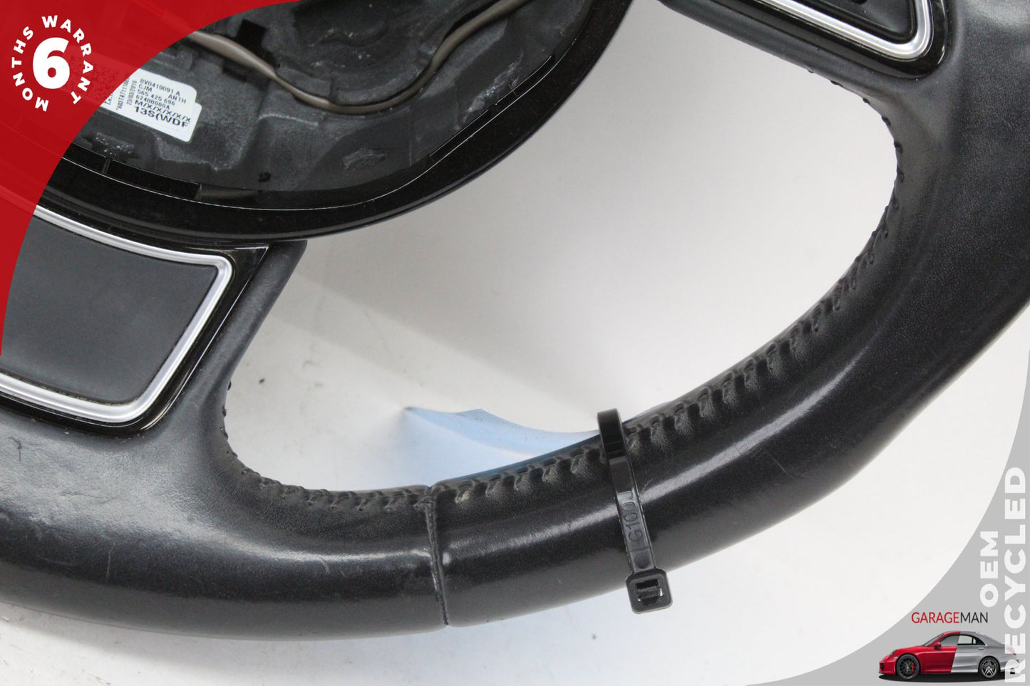 2015-2020 Audi A3 Front Left Driver Side Steering Wheel Black 8V0419091A OEM