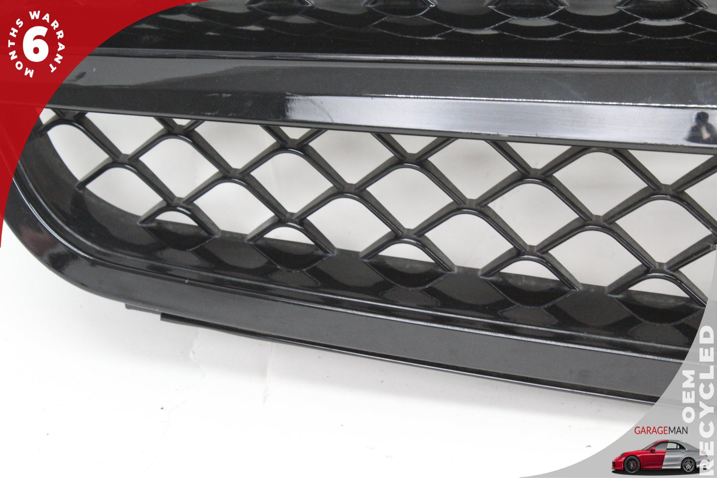 2008-2014 Mercedes W204 C300 C63 AMG Front Hood Radiator Grille Grill Black