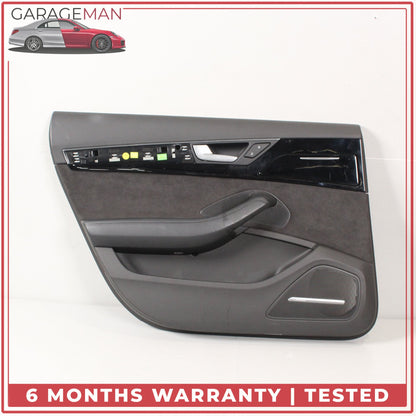 2011-2018 Audi A8 S8 Rear Left Driver Side Interior Door Trim Cover Panel OEM