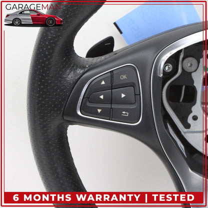 2014-2020 Mercedes-Benz CLA250 W117 Sedan Steering Wheel 0004607411 OEM