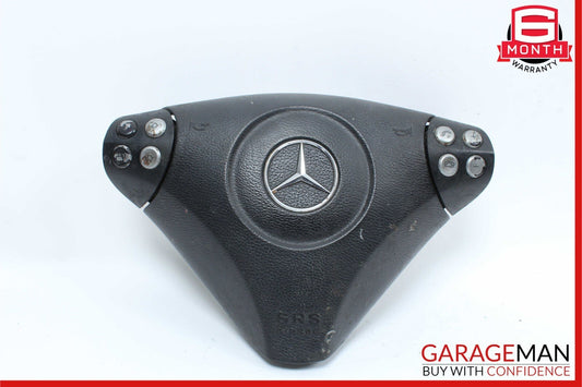 05-08 Mercedes R171 SLK280 C240 C350 Steering Wheel Air Bag Airbag Black OEM