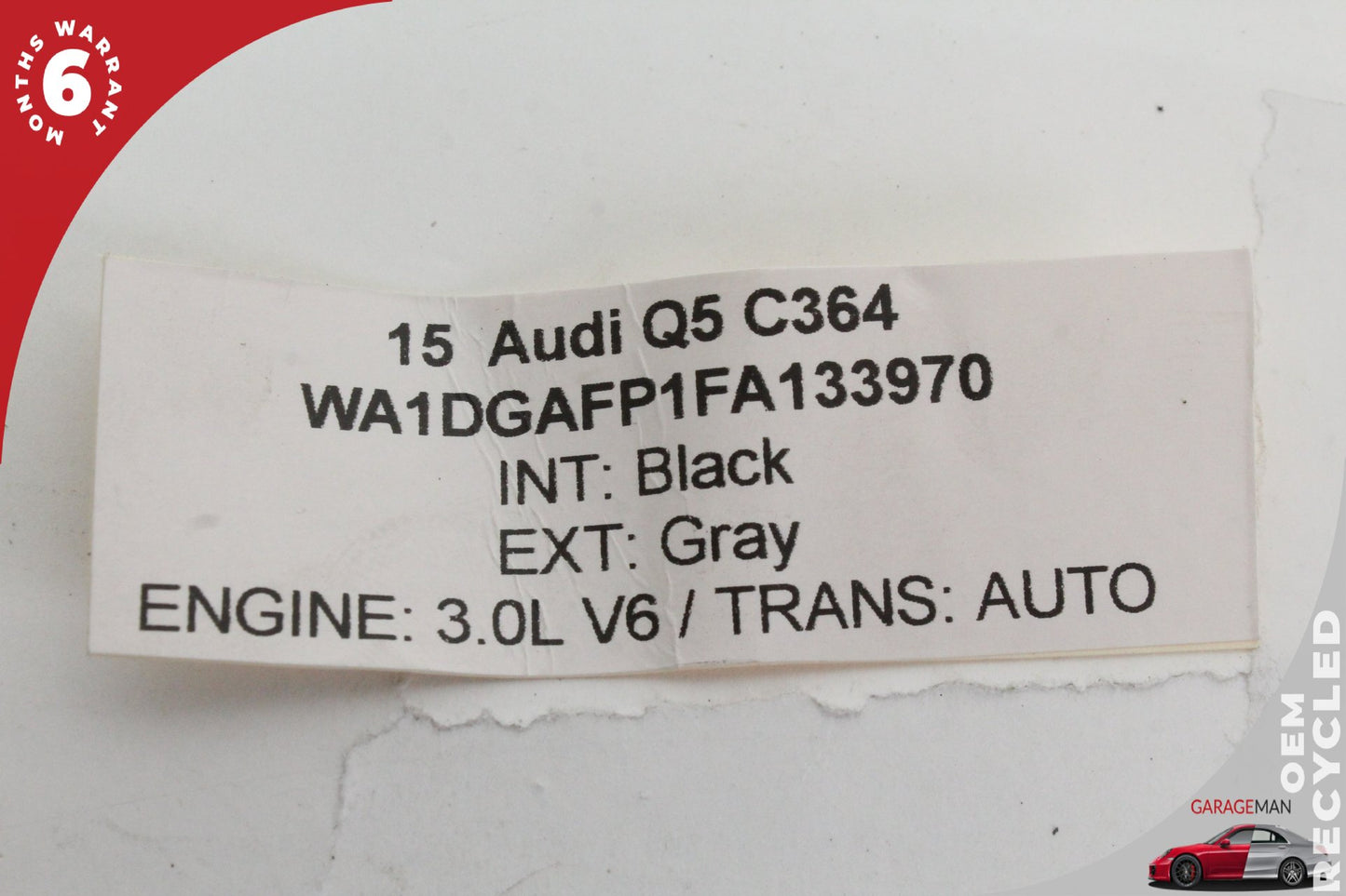 2009-2017 Audi Q5 SQ5 Rear Left Driver Side Door Lock Actuator 8K0839015G OEM