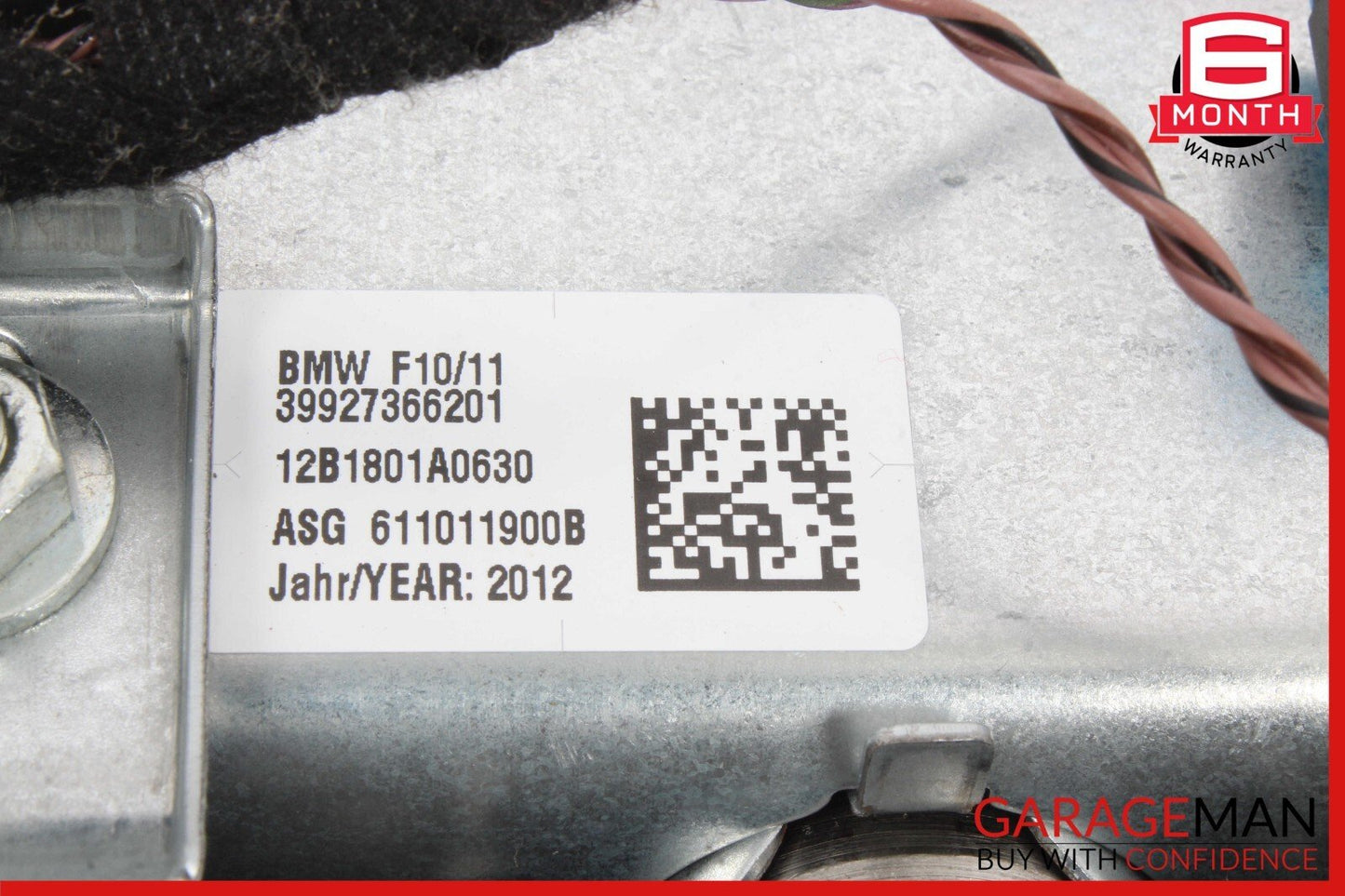 11-16 BMW 528i 535i 550i Front Right Passenger Side Airbag Air Bag OEM