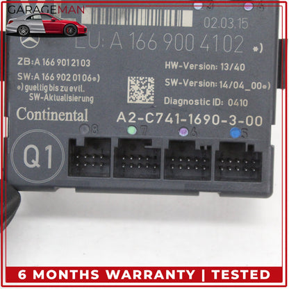 2012-2020 Mercedes W117 CLA250 Front Left Door Control Module 1669004102 OEM