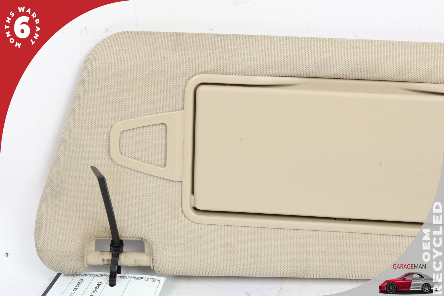2012-2014 Mercedes W218 CLS550 Front Left Driver Side Sun Visor Shade OEM