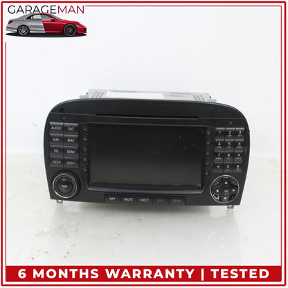 2005-2008 Mercedes R230 SL500 Command Head Unit Navigation Radio 2308205489 OEM