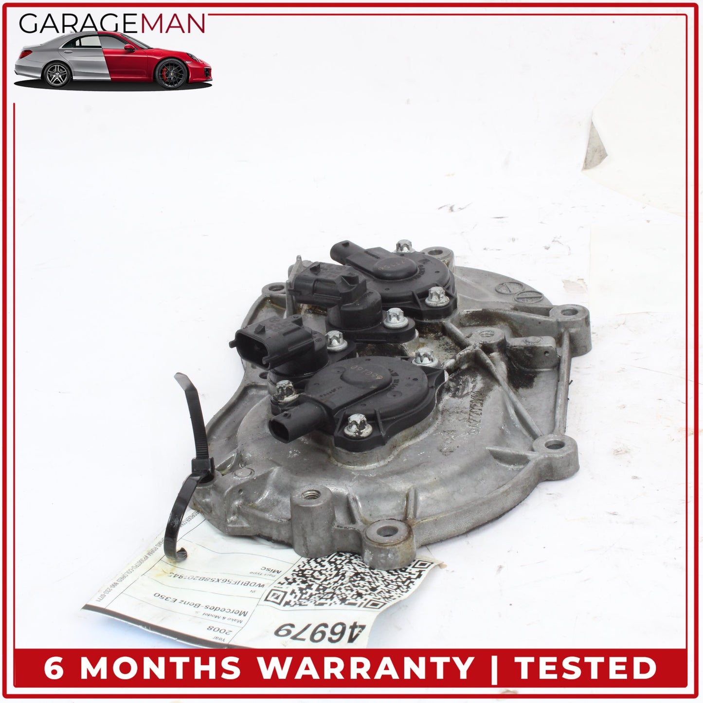 2005-2013 Mercedes W211 E350 Right Side Timing Chain Cover Plate 2720150101 OEM