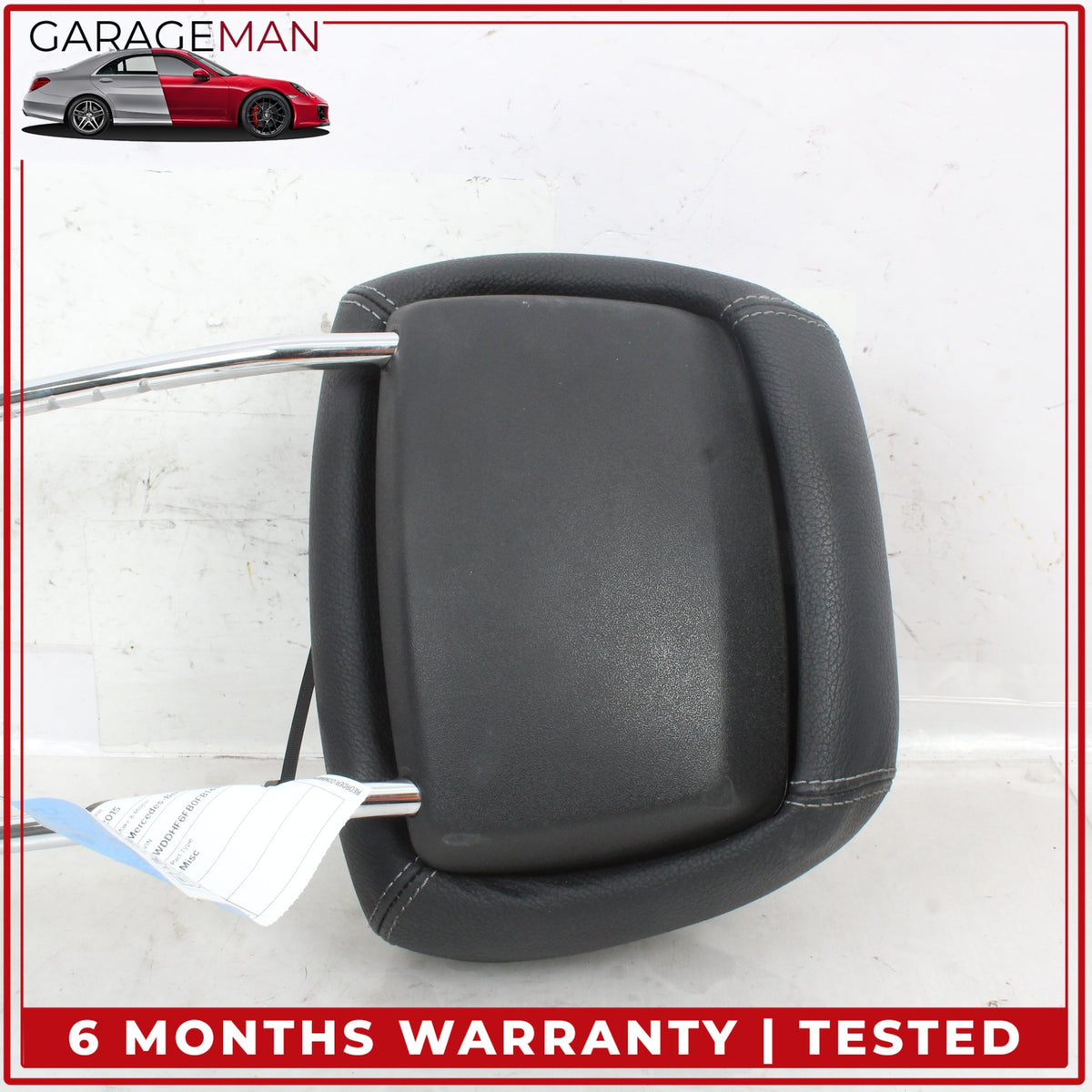 2010-2016 Mercedes W212 E400 Front and Rear Seat Headrest Set of 5 Black OEM
