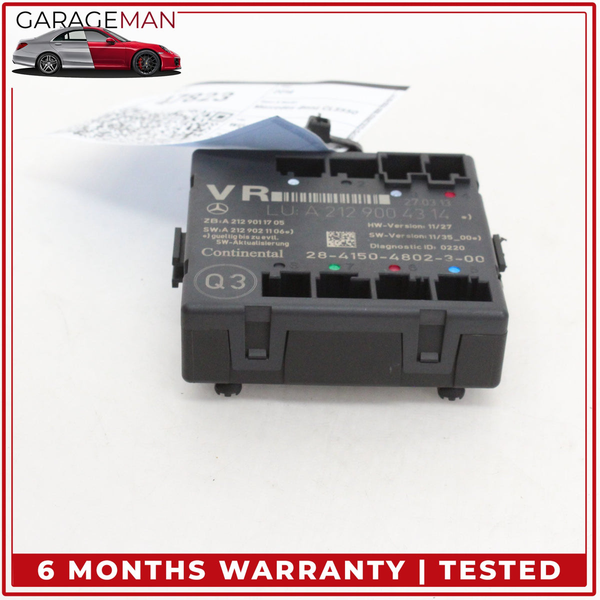 2008-2018 Mercedes-Benz CLS550 W218 Sedan Right Front Door Control Module 2129004214 OEM