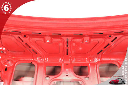 2012-2018 BMW 320i 328i F30 Rear Trunk Lid Shell Panel Assembly Red 7288757 OEM